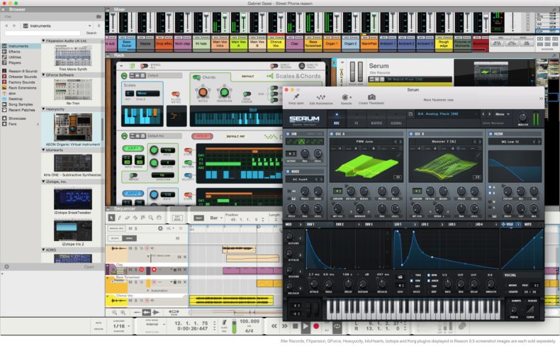 vst support in reason 9.5